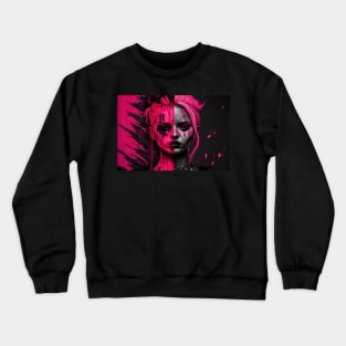 The Pink Project - Two Faces Of A Personality Crewneck Sweatshirt